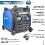 Hyundai 8.1KVA Inverter Generator HY6500SEi
