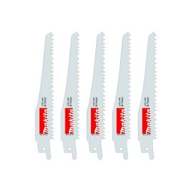 MAKITA RECIPRO BLADE BI-METAL 150MM 5-8TPI (5 PACK) P-47139