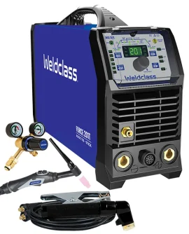 WELDCLASS TIG WELDER FORCE 201T AC/DC PULSE WF-06172