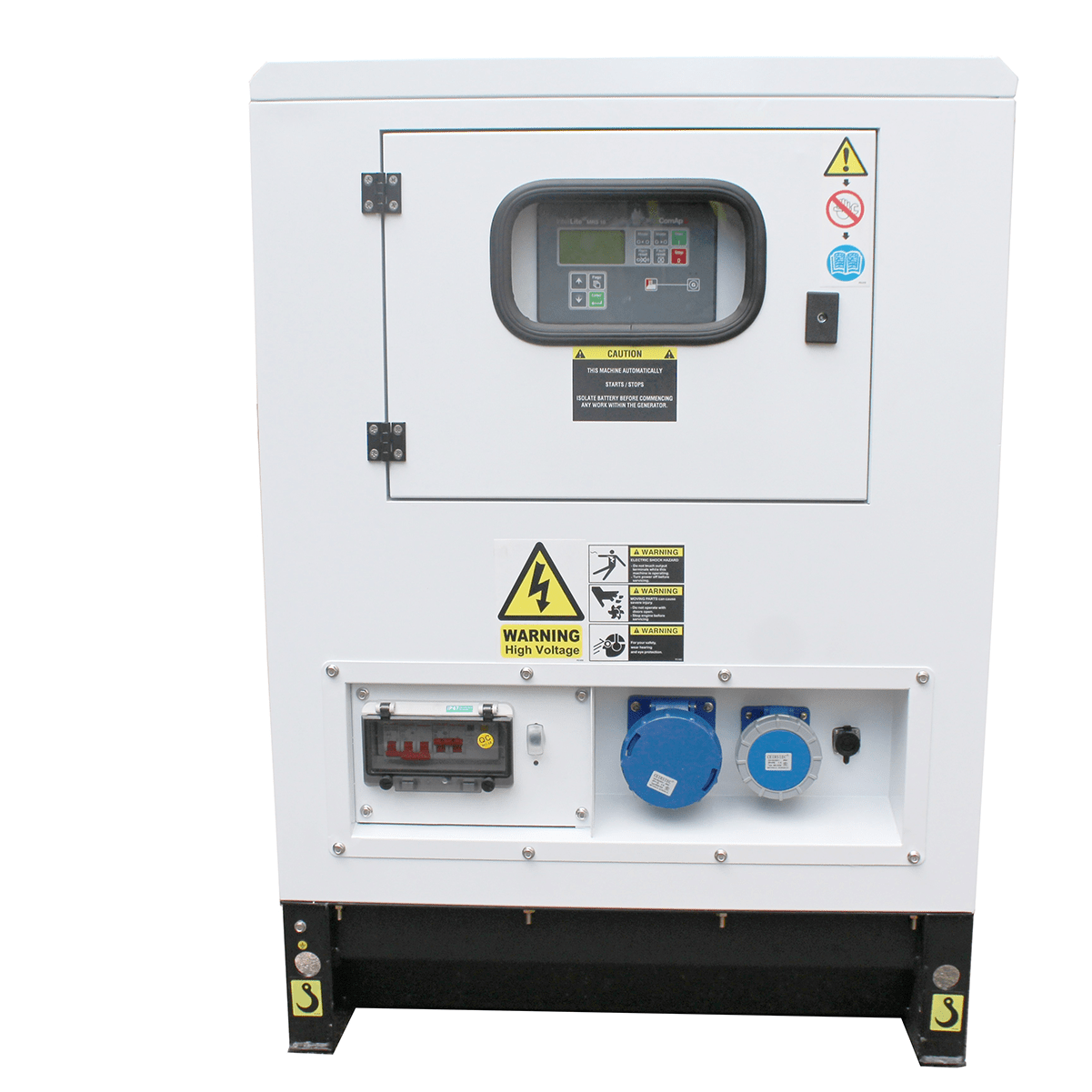 HYUNDAI 10KVA DIESEL SINGLE PHASE 2 WIRE REMOTE START GENERATOR DHY12000XSEM-RS - FREIGHT QUOTED SEPARATELY - Image 3