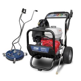 I.T.M. PETROL PRESSURE WASHER PRESSURE CLENAER & SURFACE CLEANER TM542-4200K1