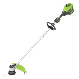 GREENWORKS 60V 40CM STRAIGHT SHAFT STRING TRIMMER SKIN ONLY 2108607AU