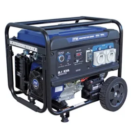 I.T.M. CONSTRUCTION REMOTE START PETROL GENERATOR 8.1KVA TM520-6500