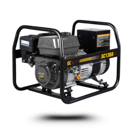 B.A.R. GROUP BE POWEREASE SINGLE PHASE 2500W 130AMP WELDER GENERATOR 123 SC130A-R