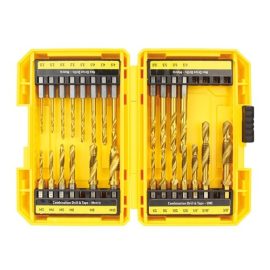 SHEFFIELD Alpha Combination Drill Tap Set with Hex Shank Drills Gold Series 25 PCE CDT25PB