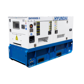 HYUNDAI 45KVA 3 PHASE DIESEL GENERATOR DHY45KSE-3 - FREIGHT QUOTED SEPARATELY