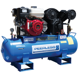 Peerless PV25PFBES Portable Honda GX270 Petrol Electric Key Start Fatboy Compressor 00564ES PCOMP - CALL US NOW - WE WONT BE BEATEN ON PRICE