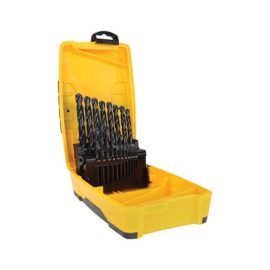 SHEFFIELD Alpha 19 Piece Black Metric Tuffbox Drill Set SM19PBB