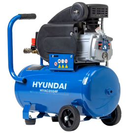 HYUNDAI 2HP 24L OIL LUBRICATED DIRECT DRIVE PISTON COMPRESSOR HYAC2024F