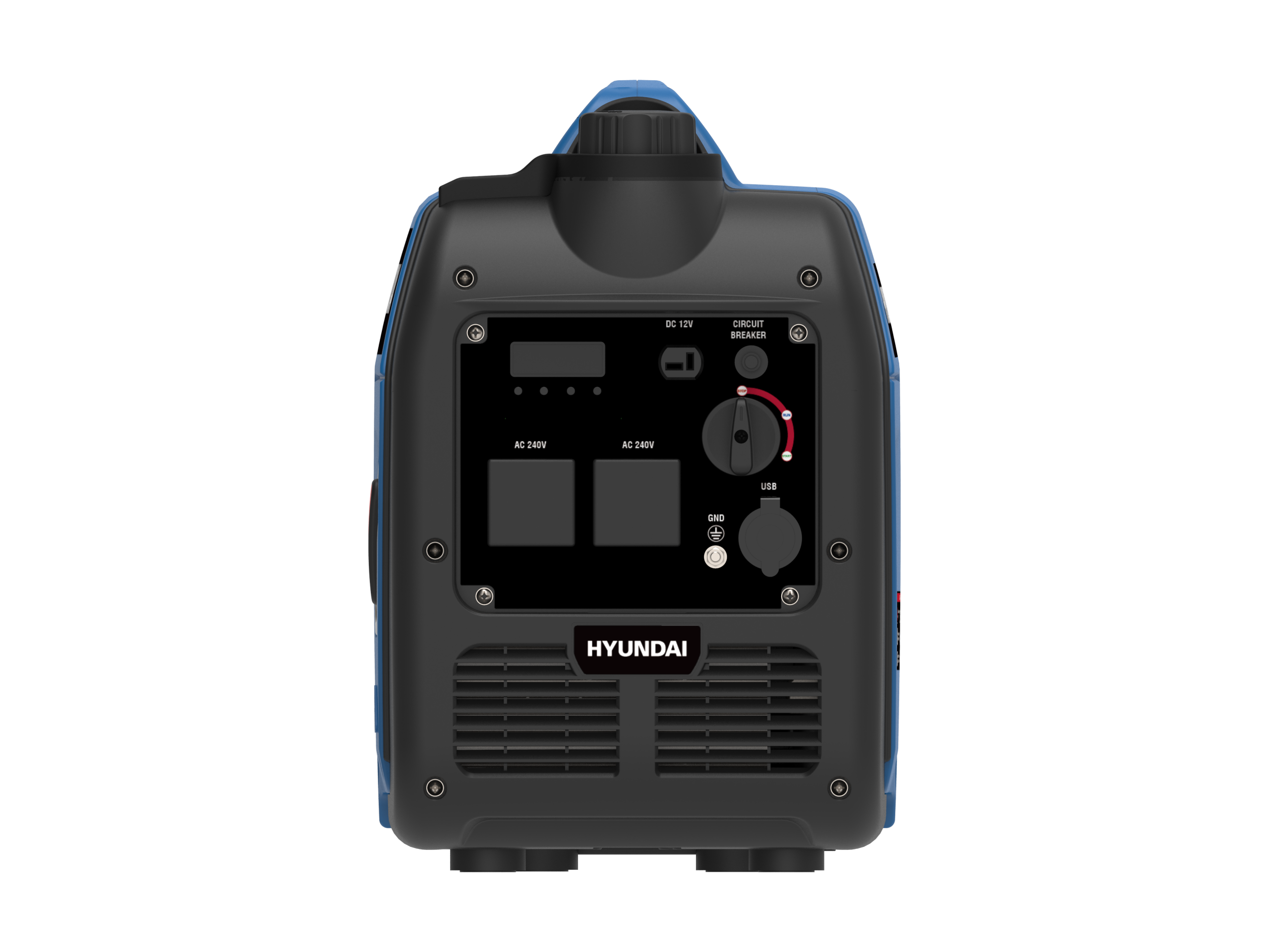 HYUNDAI 4.3KVA RECOIL START ONLY PETROL INVERTER GENERATOR HY3500i - Image 3