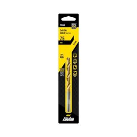 SHEFFIELD ALPHA 7.5mm Jobber Drill Bit Carded - Gold Series C9LM075