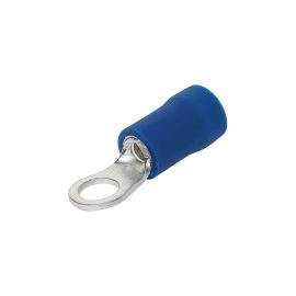 RING TERMINALS BLUE 4MM O - PACK OF 100 PCS RB4