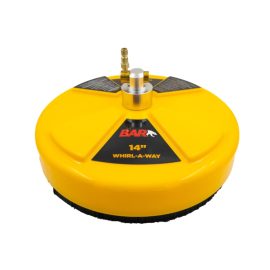 B.A.R. GROUP 14" SURFACE PATIO CLEANER WHIRLAWAY FOR PETROL PRESSURE WASHERS BAR1400