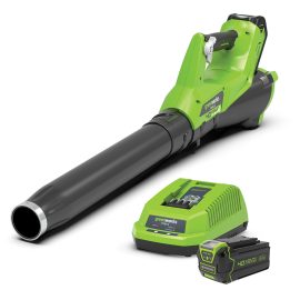GREENWORKS 40V AXIAL BLOWER 4AH KIT 2400807AU-KIT-4