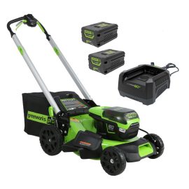 GREENWORKS 60V SELF-PROPELLED LAWN MOWER 51CM 12A KIT 2515207AU-KIT-2X6