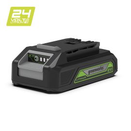 GREENWORKS 24V 2AH 60MIN LITHIUM ION BATTERY 2926707AU
