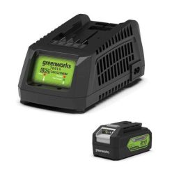 GREENWORKS 24V CHARGER AND 4AH BATTERY COMBO KIT 2926707AU-Kit-4