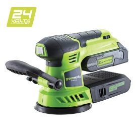 GREENWORKS 24V 125MM CORDLESS ORBITAL SANDER 3100107AU