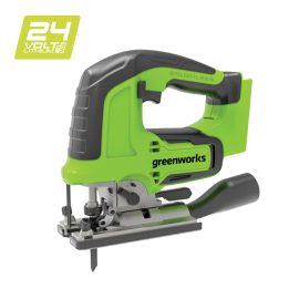 GREENWORKS 24V CORDLESS BRUSHLESS JIGSAW SKIN ONLY 3601407AU