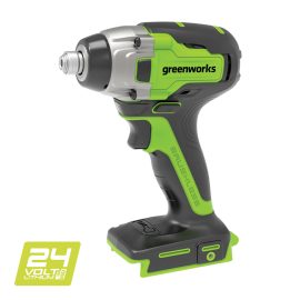 GREENWORKS 24V 1/4" 300NM BRUSHLESS IMPACT DRIVER SKIN ONLY 3802807AU