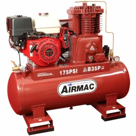 AIRMAC COMPRESSOR HONDA PETROL 13HP GX390 120L FAD 815LPM AM-B35P-ES