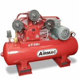 AIRMAC COMPRESSOR 5.5HP 415V 150L FAD 620LPM 4.8 AM-T30-415V