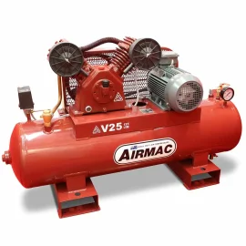 AIRMAC COMPRESSOR 4.0HP 415V 125L FAD 465LPM 4.8A AM-V25-415V