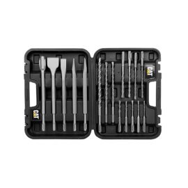 CATERPILLAR CAT 17 PCE SDS Drill Set Plus Chisels CDA03902