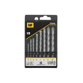 CATERPILLAR CAT Hard Surface Masonry Drill 8 PC Set CDA04901