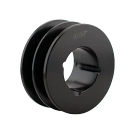 TAPER LOCK V-PULLEY OD 90MM 2 GROOVE CAST IRON FOR A-SECTION BELTS SPA90/2-1610