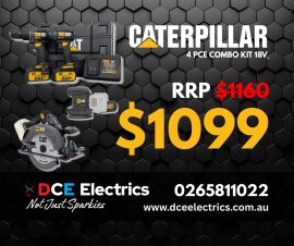 CATERPILLAR 4 PCE COMBO KIT CAT-4PCE