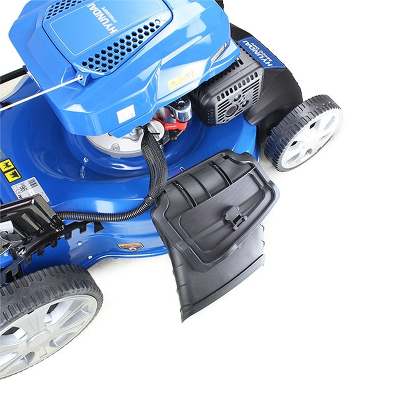 HYUNDAI 21" PETROL LAWN MOWER SELF PROPEL 196cc STEEL DECK HYM530SP - Image 5