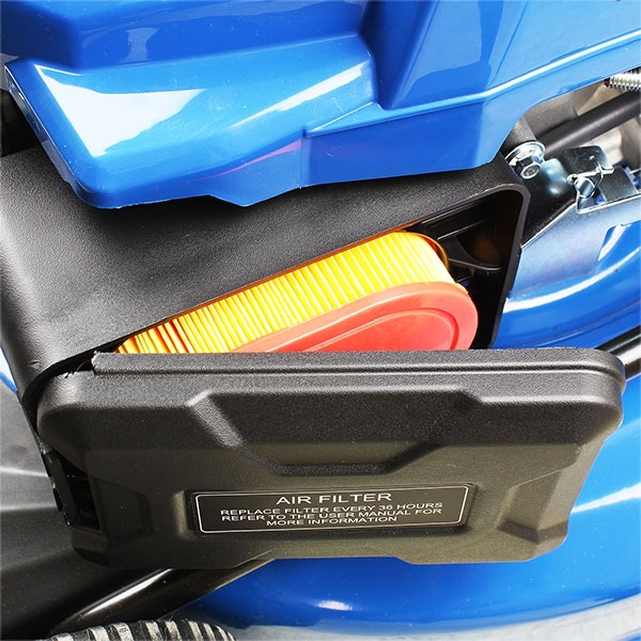 HYUNDAI 21" PETROL LAWN MOWER SELF PROPEL 196cc STEEL DECK HYM530SP - Image 7