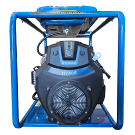 HYUNDAI 18KVA PETROL SINGLE PHASE AUTO / ELECTRIC START GENERATOR GHP18000E-LRT-H