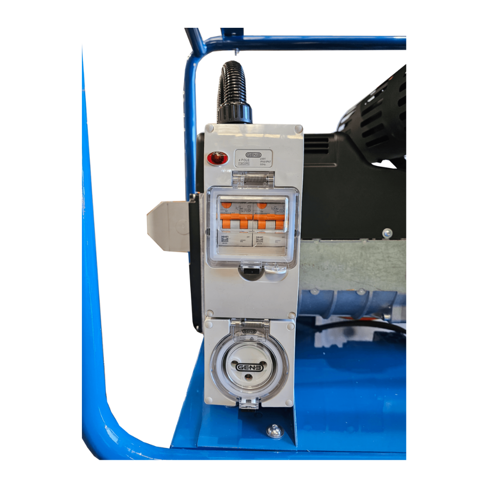 HYUNDAI 18KVA PETROL SINGLE PHASE AUTO / ELECTRIC START GENERATOR GHP18000E-LRT-H - Image 2