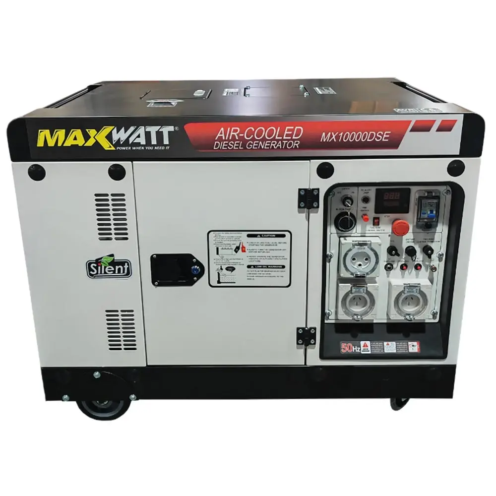 MAXWATT SILENT 10KVA DIESEL 2 WIRE AUTO START GENERATOR MX10000DSE - Image 4