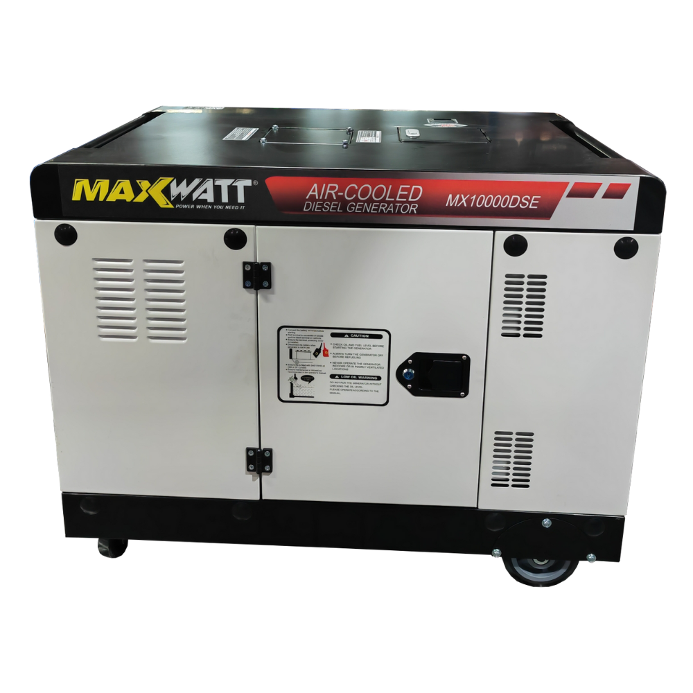 MAXWATT SILENT 10KVA DIESEL 2 WIRE AUTO START GENERATOR MX10000DSE - Image 3