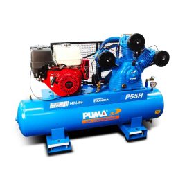 PUMA AIR COMPRESSOR HONDA 13HP 140L BELT DRIVE PU P55H ES PU-P55H-ES