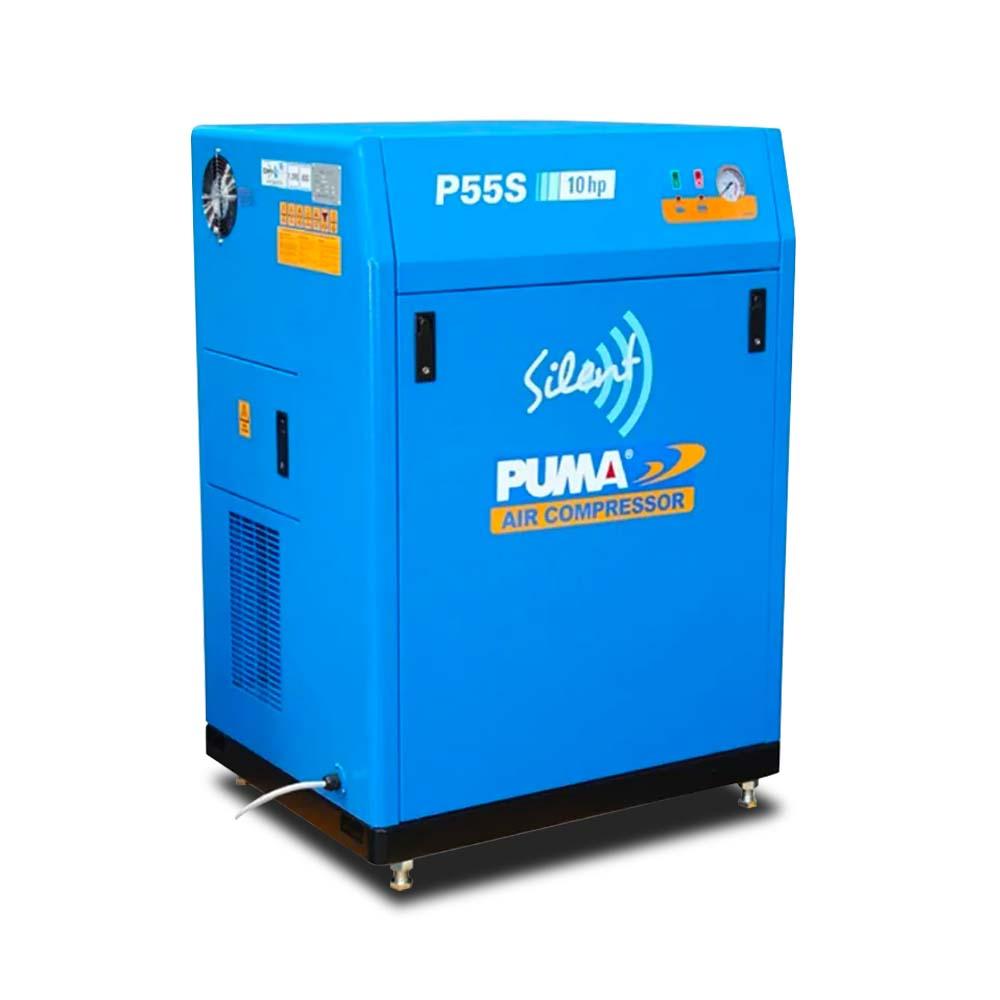 PUMA AIR COMPRESSOR 10HP 415V SILENT PU P55S 415V PU-P55S-415V