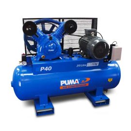 PUMA AIR COMPRESSOR 415V 7.5HP 215L BELT DRIVE PU P40 415V PU-P40-415V