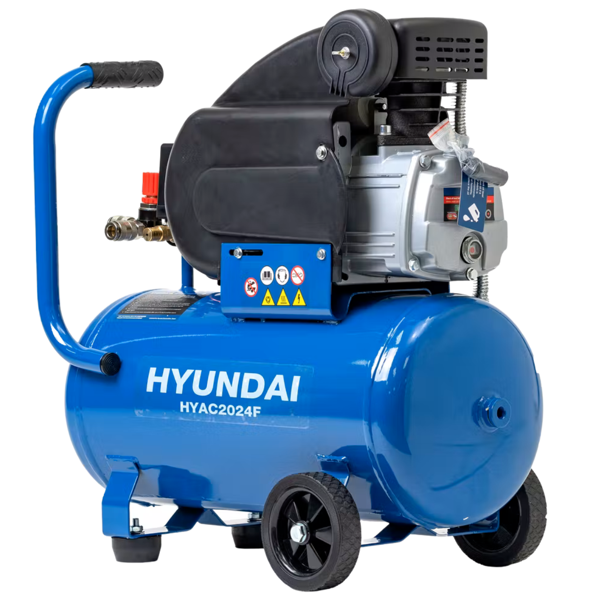 HYUNDAI 2HP 24L OIL LUBRICATED DIRECT DRIVE PISTON COMPRESSOR HYAC2024F