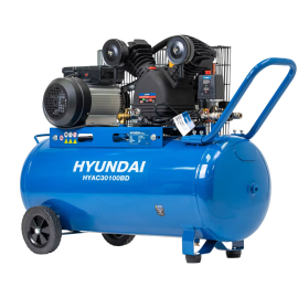 HYUNDAI 3HP 100L BELT DRIVE COMPRESSOR HYAC30100BD