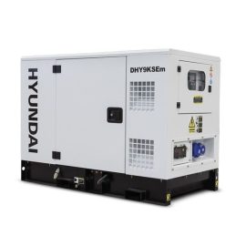 Hyundai 11KVA Diesel Single Phase Generator DHY9KSEM - FREIGHT QUOTED SEPARATELY