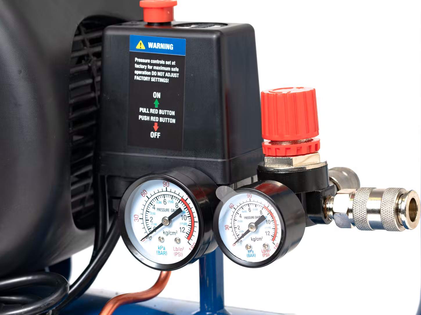 HYUNDAI 2HP 24L OIL LUBRICATED DIRECT DRIVE PISTON COMPRESSOR HYAC2024F - Image 5