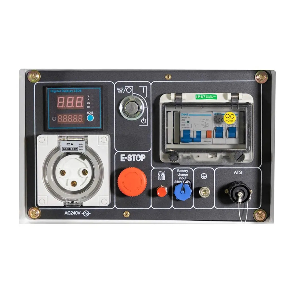 HYUNDAI 6.5KVA DIESEL SINGLE PHASE GENERATOR DHY6000SE - Image 3