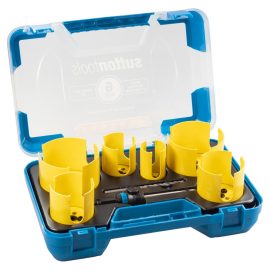 SUTTON HOLESAW H127 TCT MULTI-PURPOSE DOWNLIGHT SET 41-92MM 6PC H127MP4