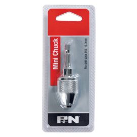 SUTTON CHUCK MINI KEYLESS QUICKBIT HEX SHANK 0.5-6MM P&N 107CMQ001
