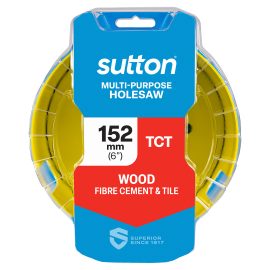 SUTTON HOLESAW H127 TCT MULTI-PURP HANGPACK 152MM H1271520