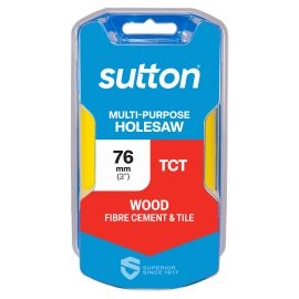 SUTTON HOLESAW H127 TCT MULTI-PURP HANGPACK 76MM H1270760