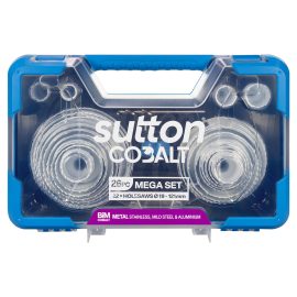 SUTTON HOLESAW H125 BI-METAL COBALT MEGA SET 19-121MM 26PC H125SG26A